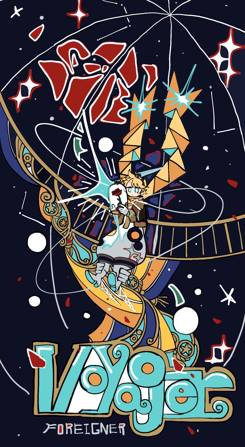 voyager (fate and 1 more) drawn by ima_mo_nao_kangaechuu