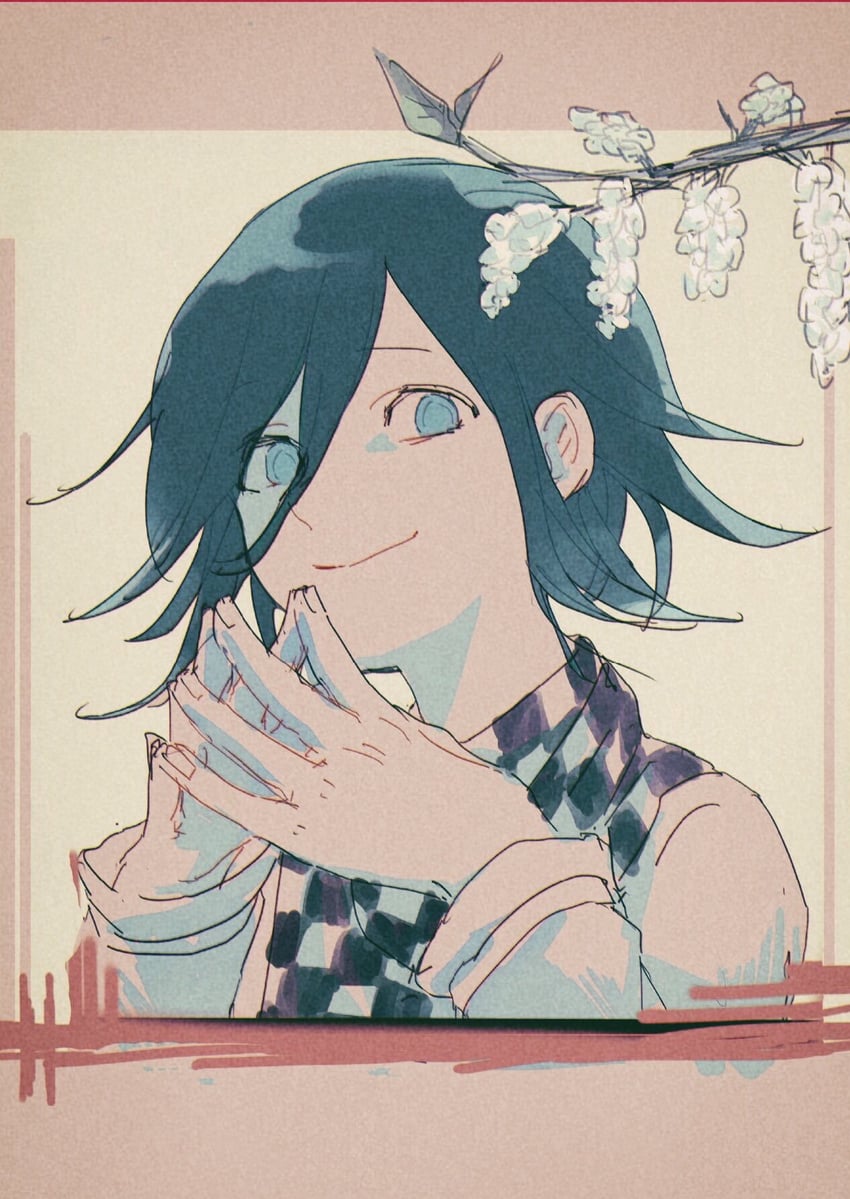 oma kokichi (danganronpa and 1 more) drawn by komeko_(sakurasake)