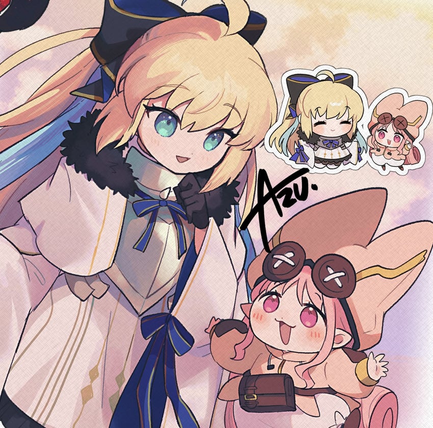 aesc and habetrot (fate and 1 more) drawn by azu_(kirara310)