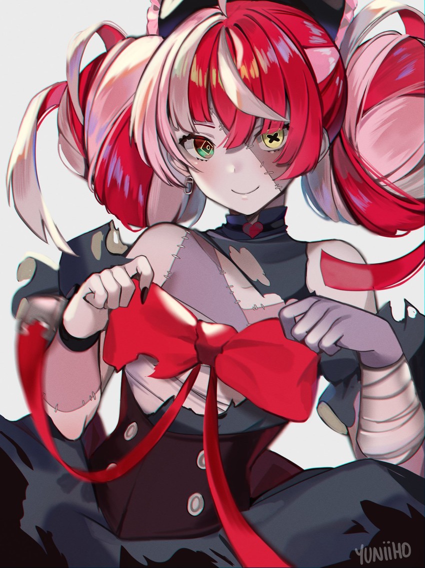 kureiji ollie (hololive and 1 more) drawn by yuniiho