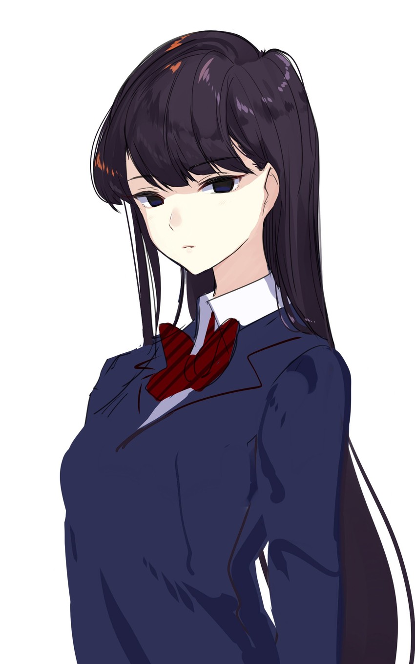 komi shouko (komi-san wa komyushou desu) drawn by akasaai