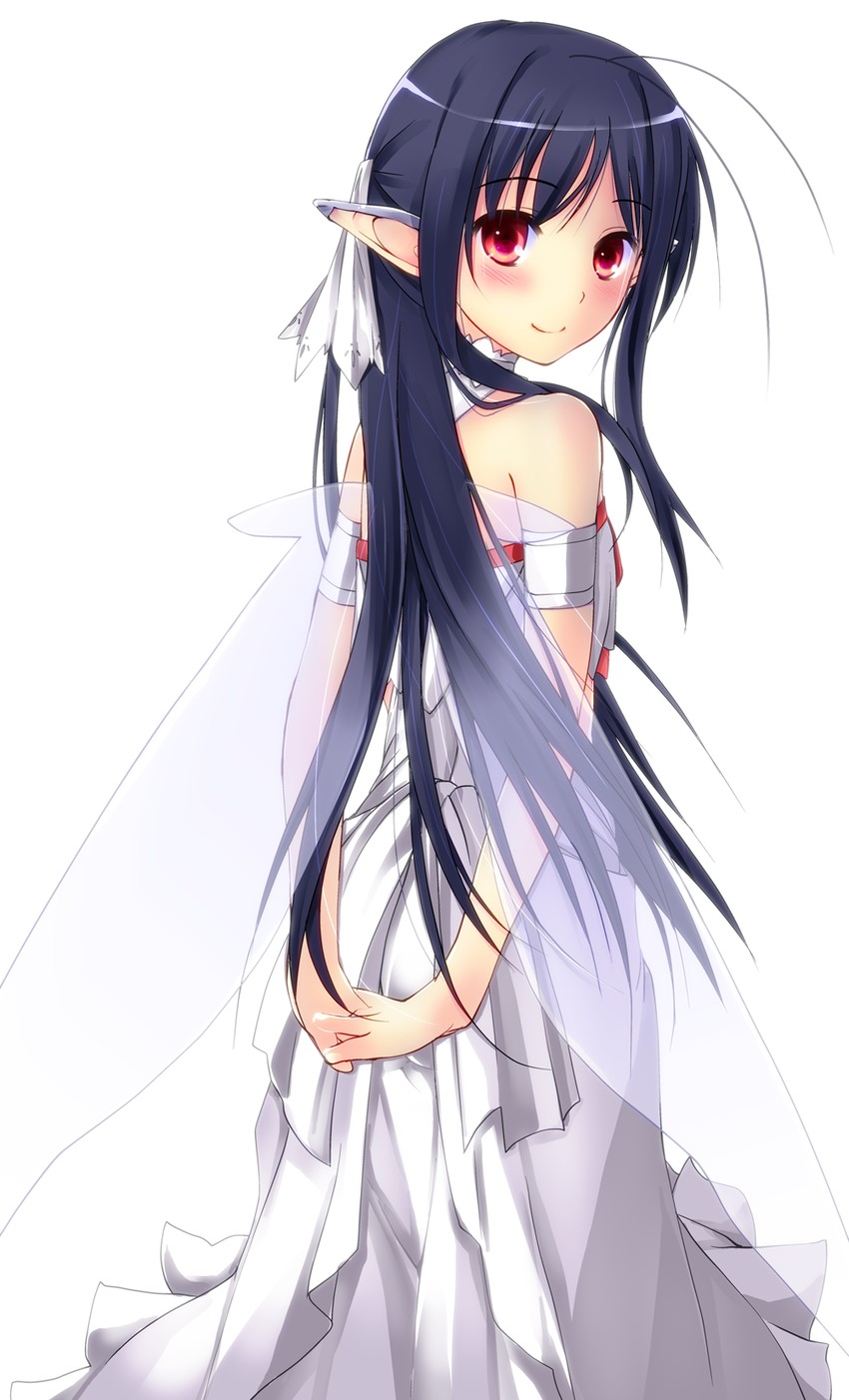 asuna, kuroyukihime, and titania (sword art online and 1 more) drawn by yagami_shuuichi