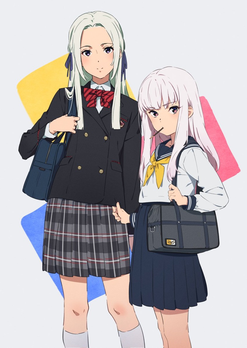 edelgard von hresvelg and lysithea von ordelia (fire emblem and 1 more) drawn by kamo_kamen