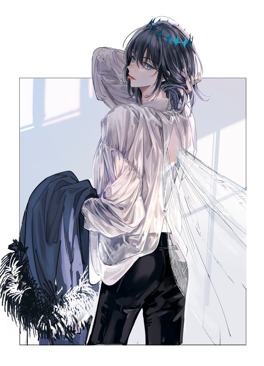 oberon (fate and 1 more) drawn by shichimi_(ftlvampire32)