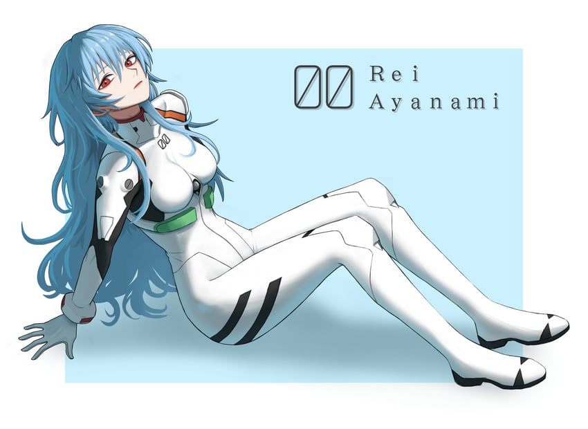 ayanami rei (neon genesis evangelion and 2 more) drawn by centauri_(saa98)