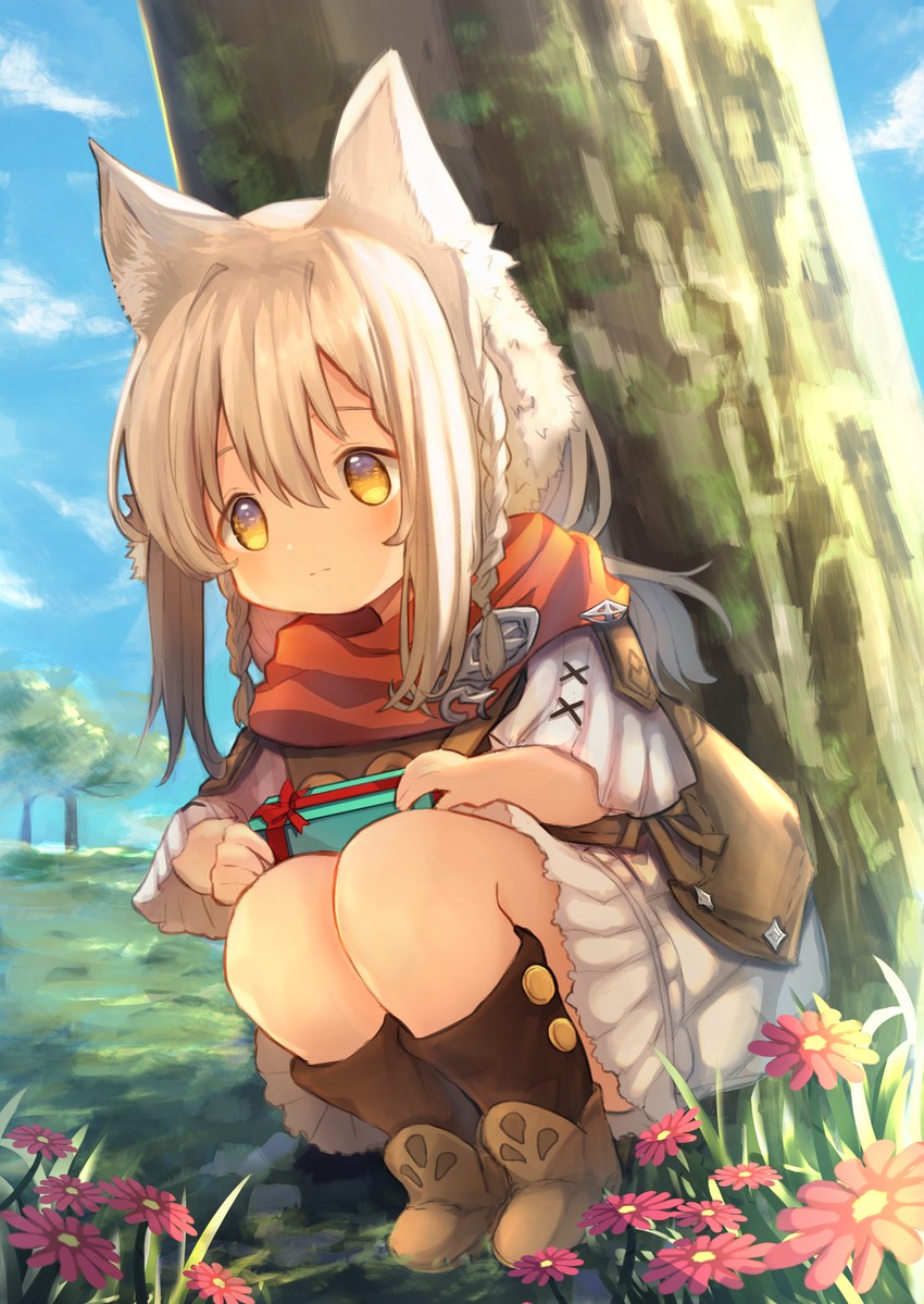 warrior of light (final fantasy and 1 more) drawn by marekamico