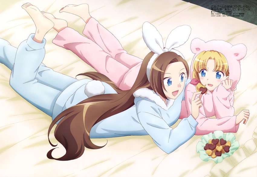 katarina claes and maria campbell (megami magazine and 1 more) drawn by ooshima_miwa