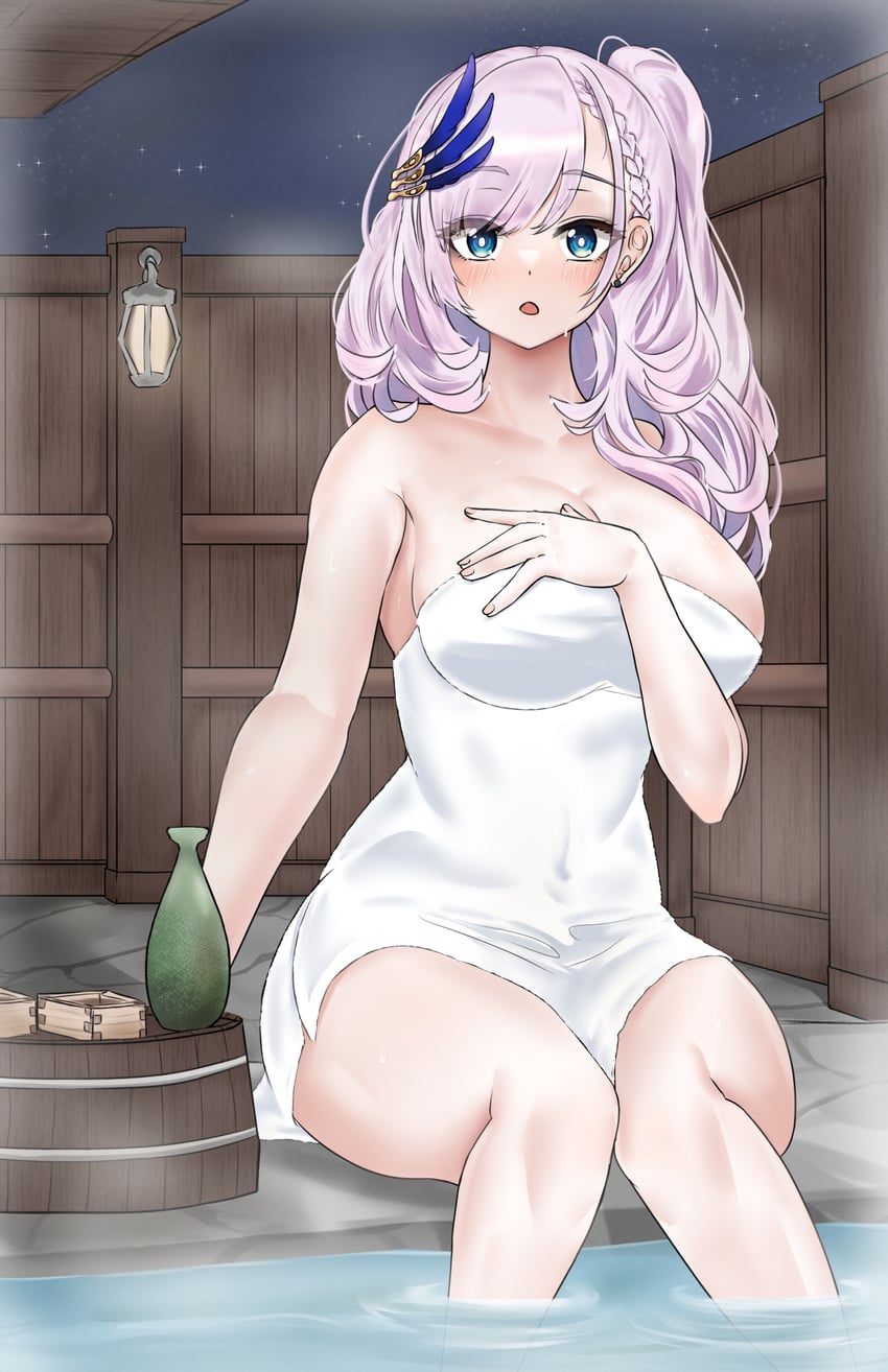 pavolia reine (hololive and 1 more) drawn by aidoruhakase