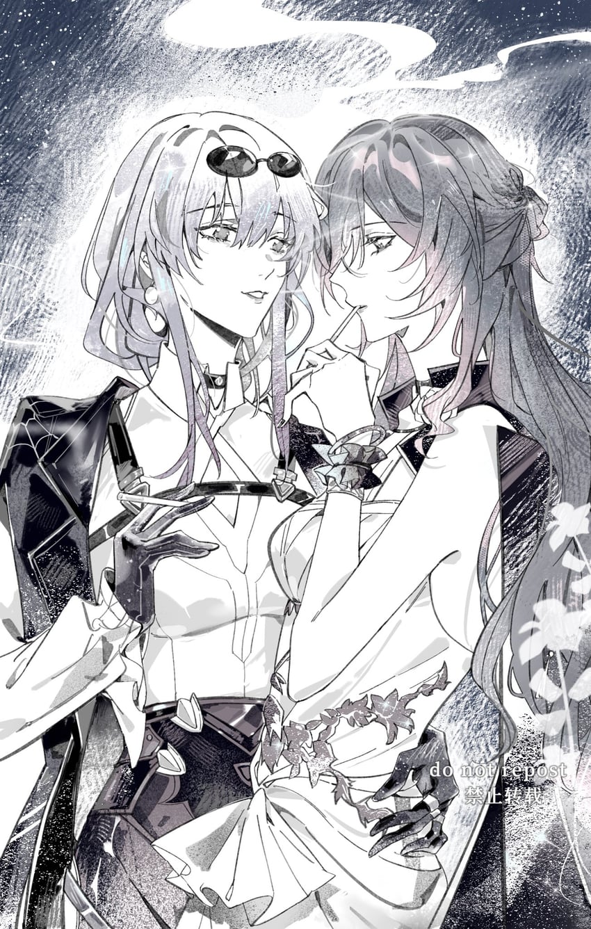 kafka and himeko (honkai and 1 more) drawn by violessastvira