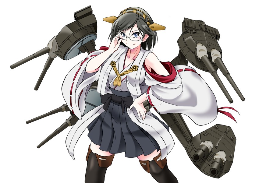 kirishima (kantai collection) drawn by angeldust