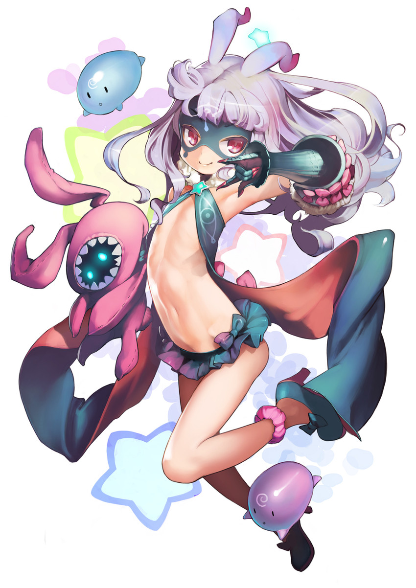 hoshimiya kate, venera-sama, galaktika, and kurukuru (sekai seifuku: bouryaku no zvezda) drawn by ataruman