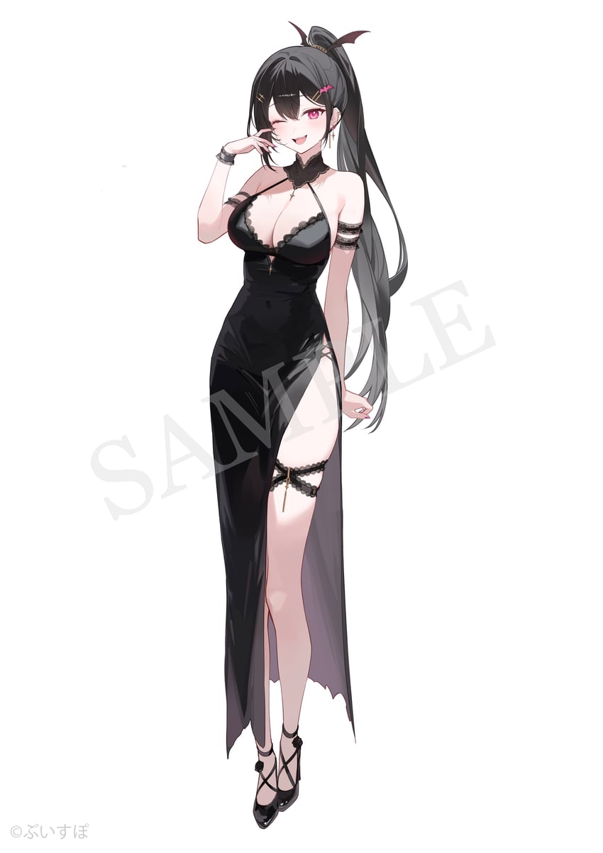 kuroha arya (vspo! and 1 more) drawn by soybean_(hisoybean)