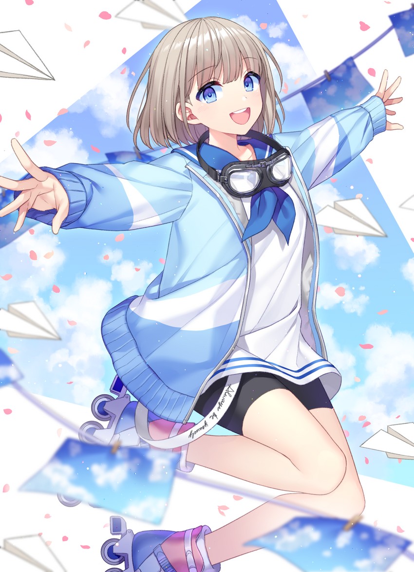 serizawa asahi (idolmaster and 1 more) drawn by jenevan