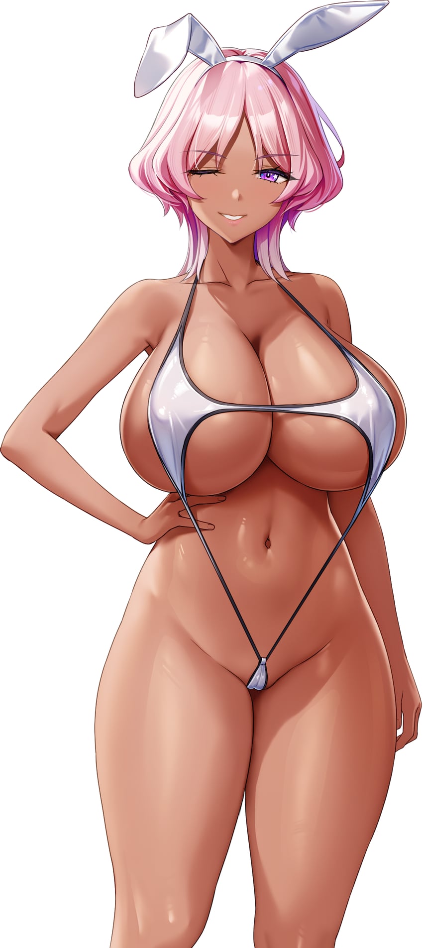 mamaria le failda (motto! haramase! honoo no oppai isekai oppai bunny gakuen!) drawn by derauea