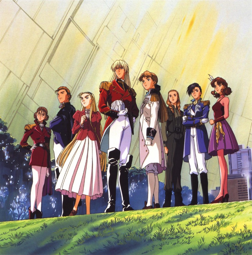 relena peacecraft, zechs merquise, dorothy catalonia, lucrezia noin, lady une, and 4 more (gundam and 1 more)