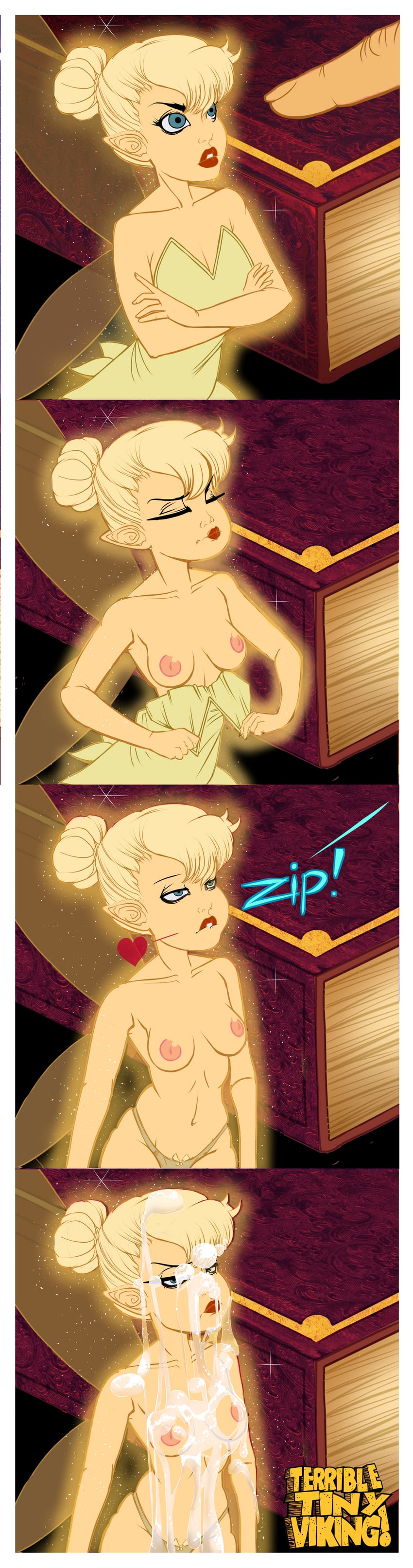 tinker bell (walt disney's peter pan) drawn by terrible_tiny_viking