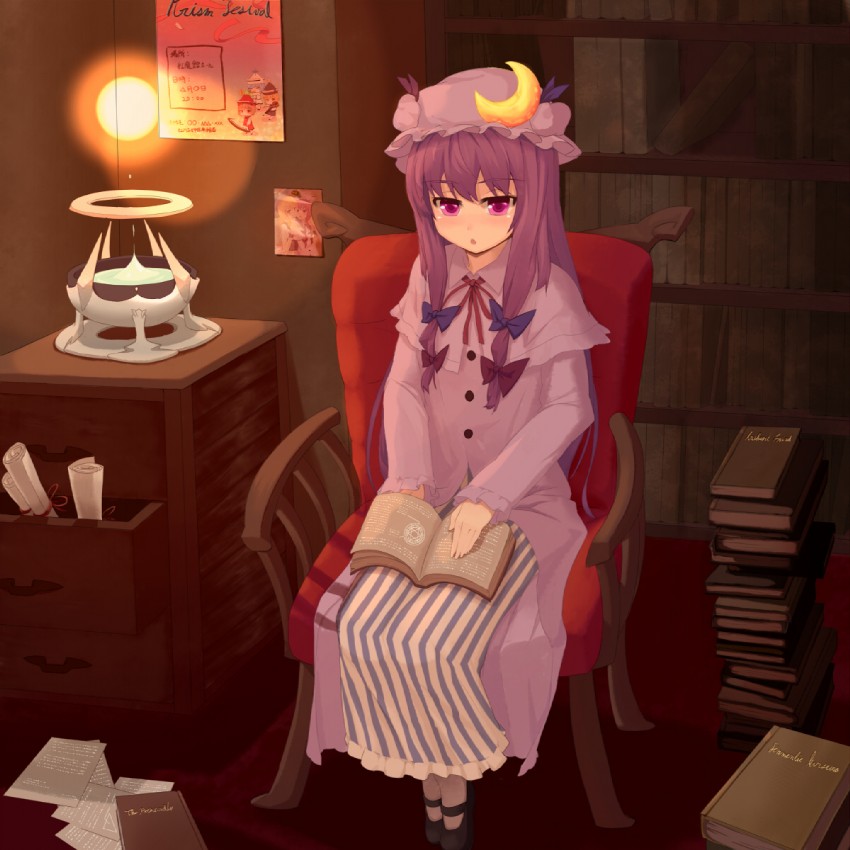 kirisame marisa, patchouli knowledge, lunasa prismriver, merlin prismriver, and lyrica prismriver (touhou) drawn by ket-c