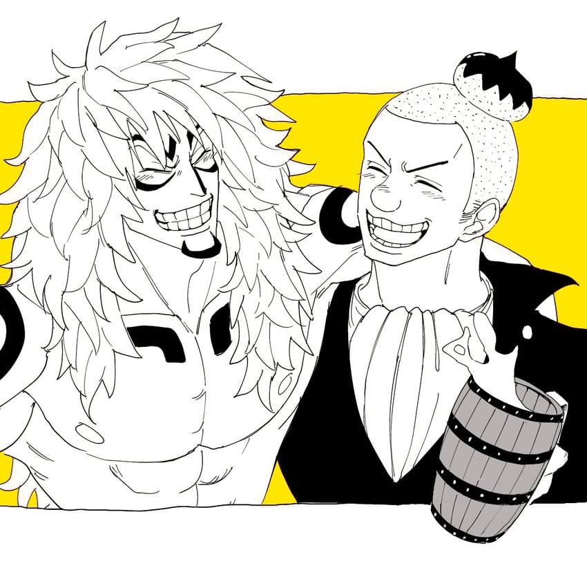 calgara and montblanc noland (one piece) drawn by hannya_56_(user_enwt3257)