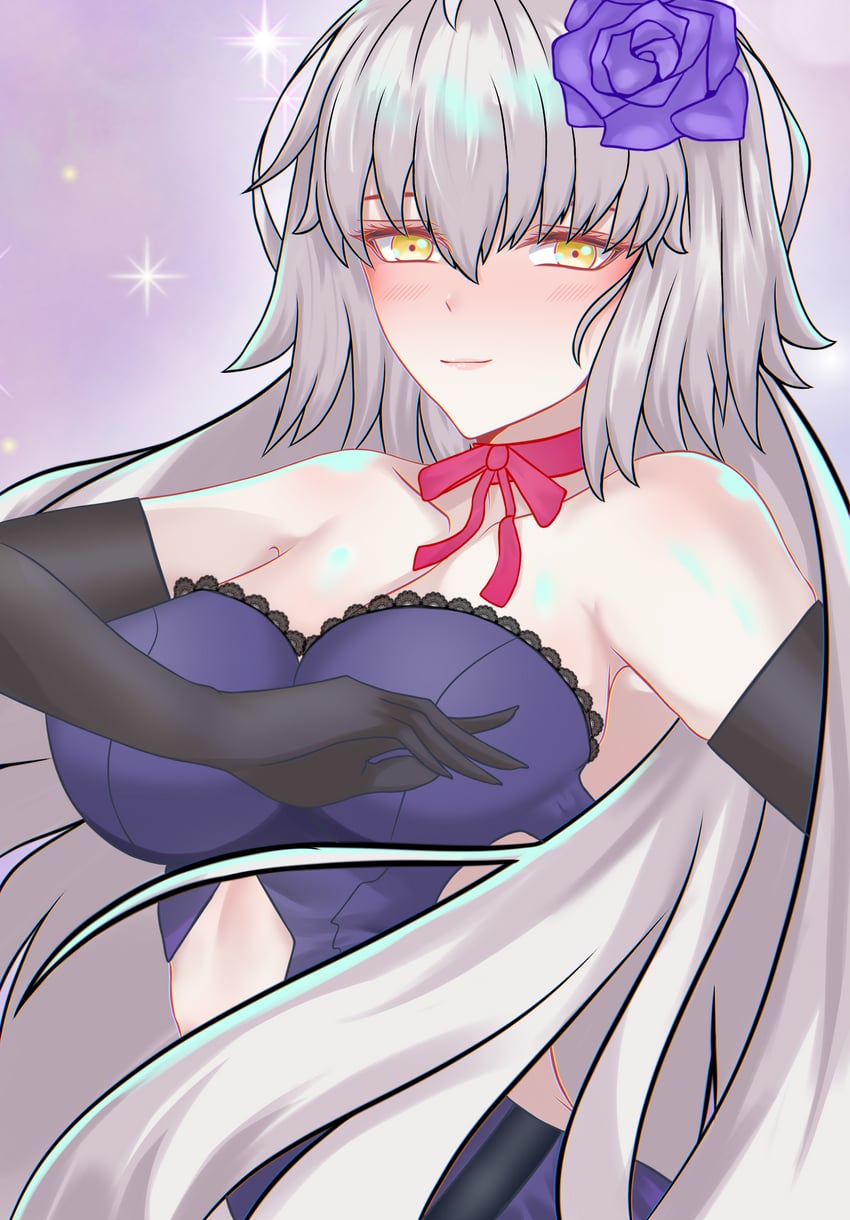 jeanne d'arc alter (fate and 1 more) drawn by randy_ran