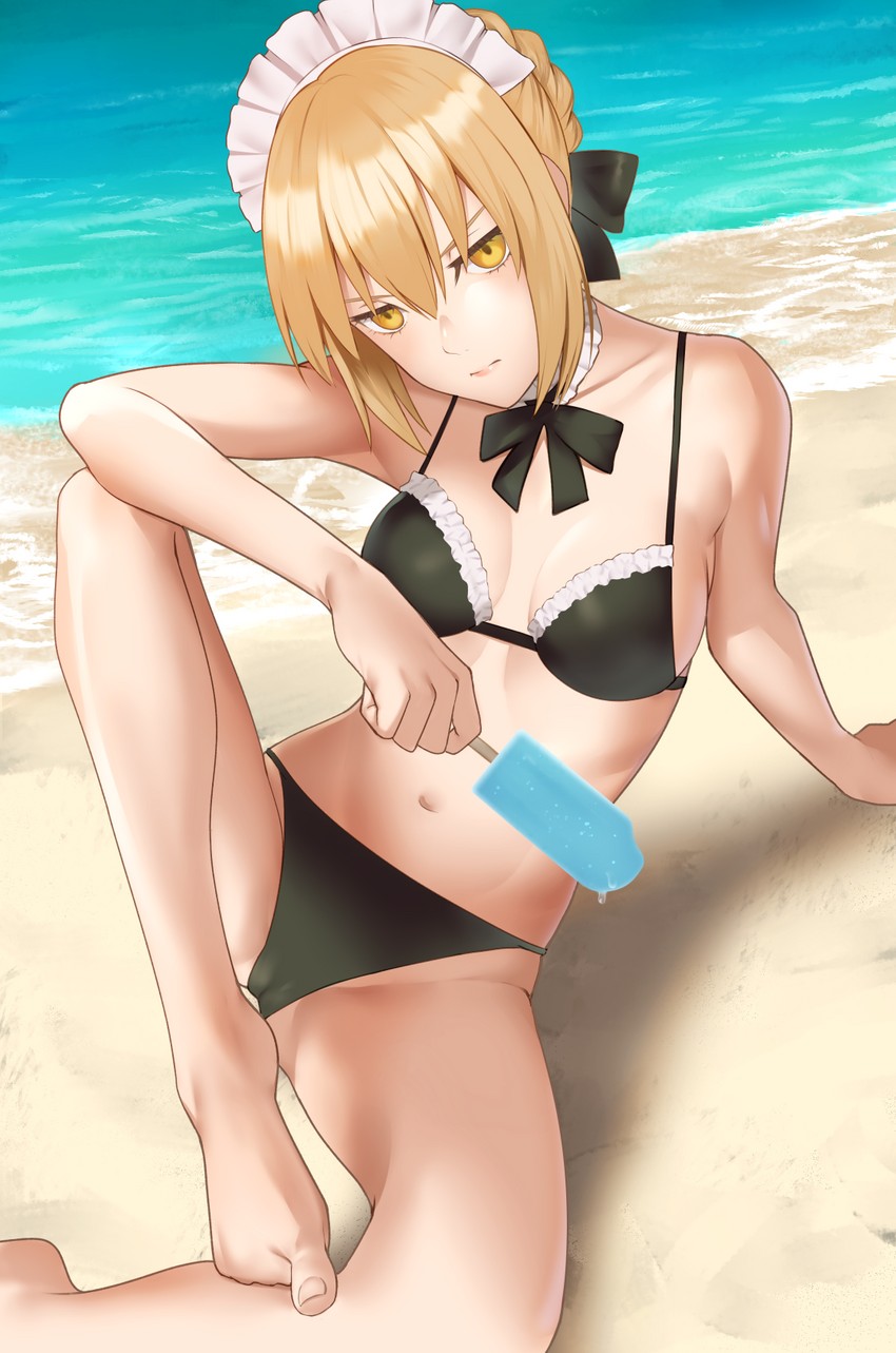 artoria pendragon, saber, and saber alter (fate and 1 more) drawn by tsuchifumazu