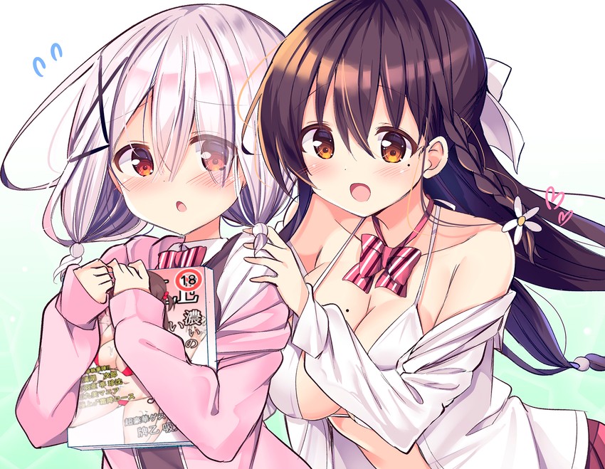 shirakawa kokona and ninose shizuku (watashi no tame ni nuginasai!) drawn by kurou_(quadruple_zero)