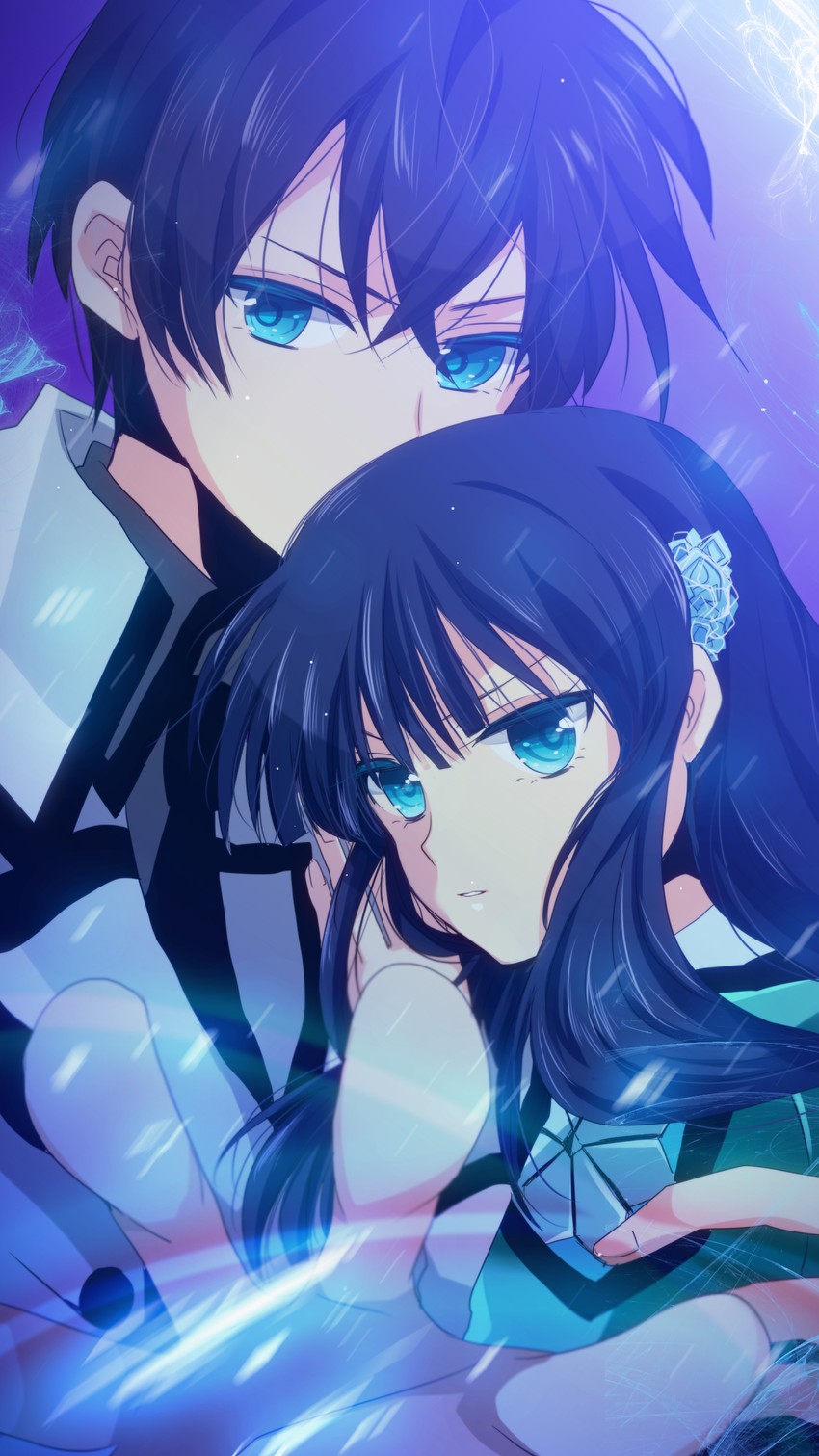 shiba miyuki and shiba tatsuya (mahouka koukou no rettousei) drawn by marirero_a