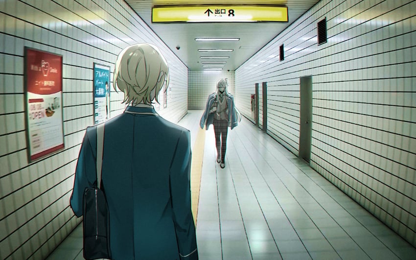 tenshouin eichi and hibiki wataru (ensemble stars! and 1 more) drawn by eichi_turnr