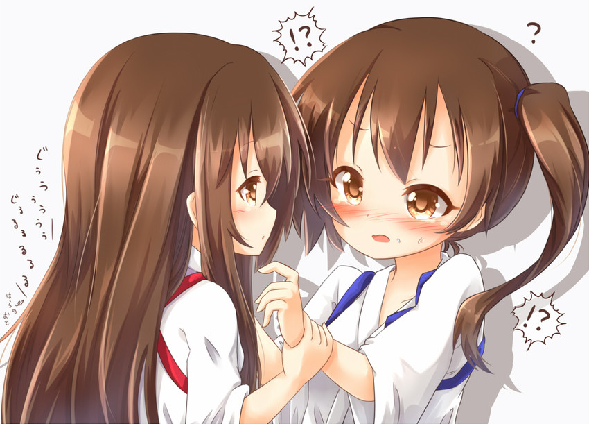 kaga and akagi (kantai collection) drawn by kisa_(k_isa)