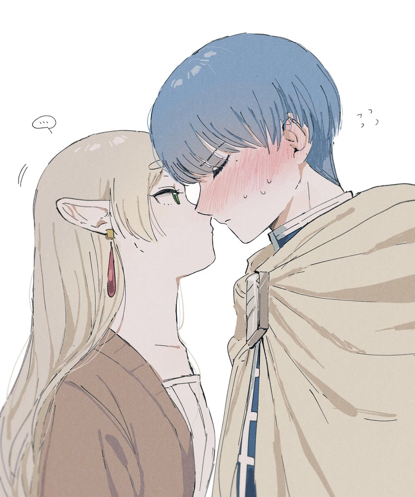 frieren and himmel (sousou no frieren) drawn by dabln_hl