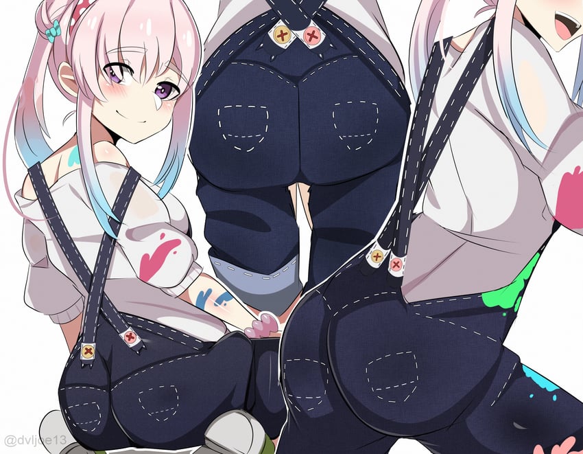 airani iofifteen (hololive and 1 more) drawn by dvljoe