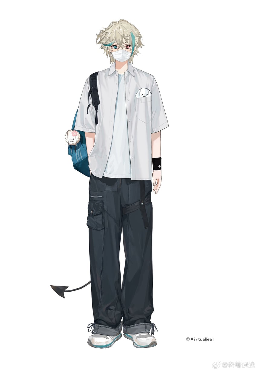 aza (nijisanji and 1 more) drawn by laowei_shi_tu