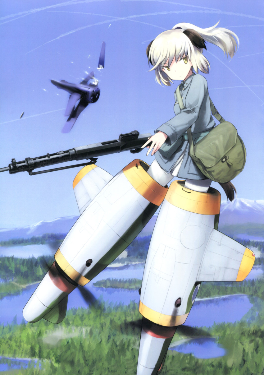 laura nissinen (world witches series and 1 more) drawn by shimada_fumikane