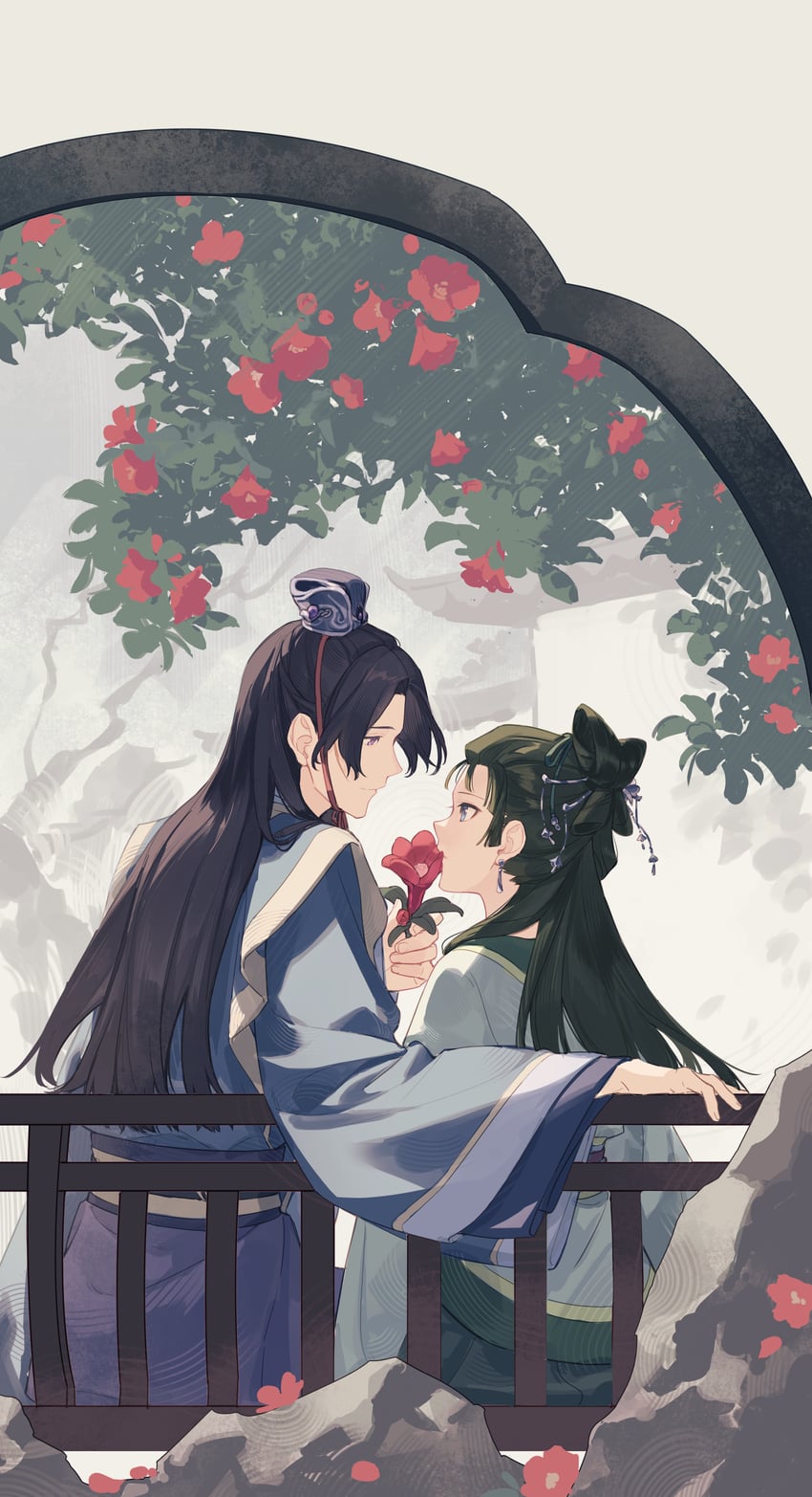 maomao and jinshi (kusuriya no hitorigoto) drawn by tsubsa_syaoin