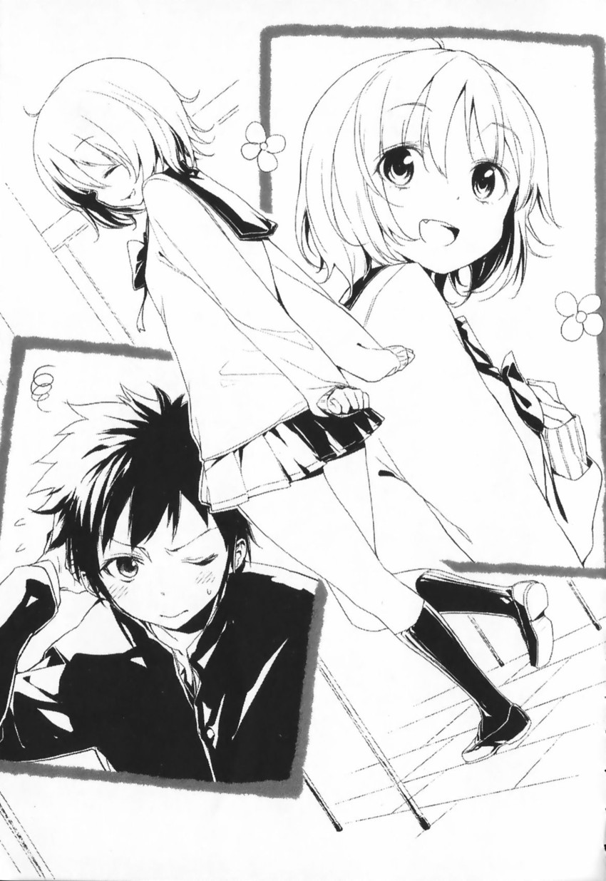 mifune ryuuko and niwa makoto (denpa onna to seishun otoko) drawn by buriki