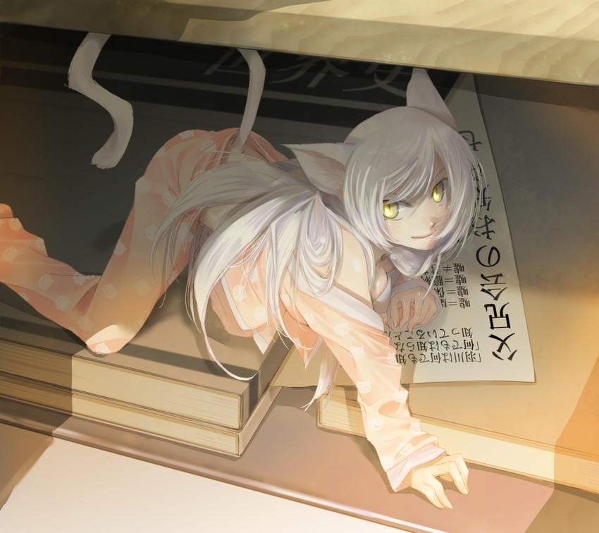 hanekawa tsubasa and black hanekawa (monogatari and 2 more) drawn by nasuo224