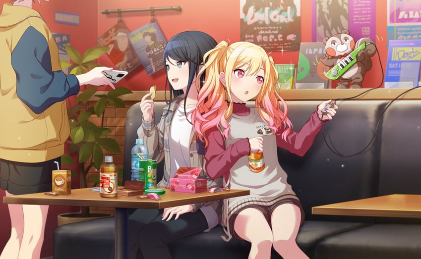tenma saki, hoshino ichika, and hinomori shiho (project sekai) drawn by colorful_palette