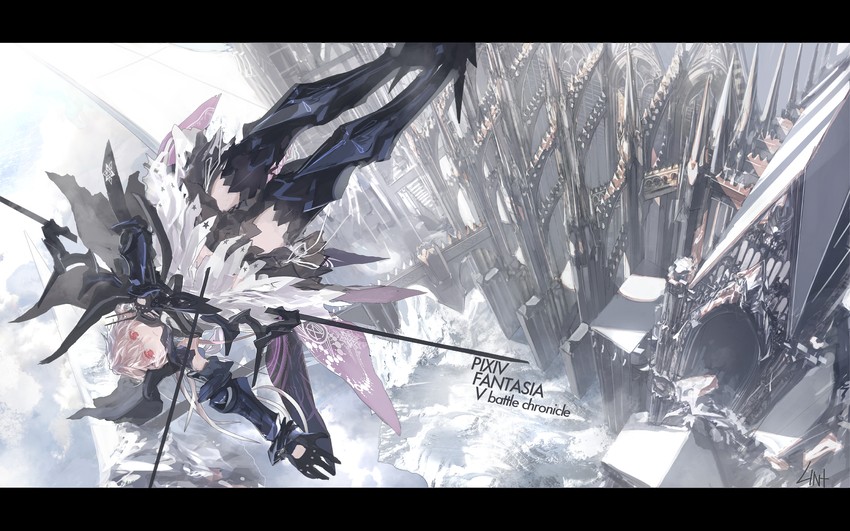 berlinetta (pixiv fantasia and 1 more) drawn by lin+