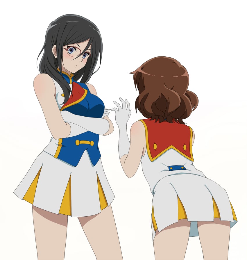 oumae kumiko and tanaka asuka (hibike! euphonium) drawn by rp_(necho)