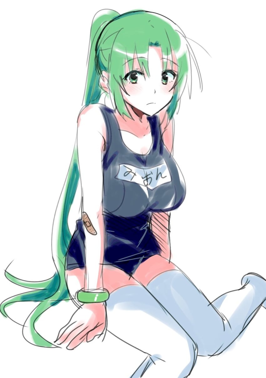 sonozaki mion (higurashi no naku koro ni) drawn by sierit