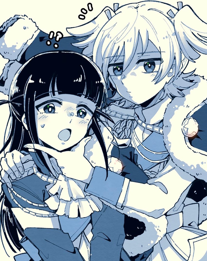daiba nana and tsuyuzaki mahiru (shoujo kageki revue starlight) drawn by sikyo69
