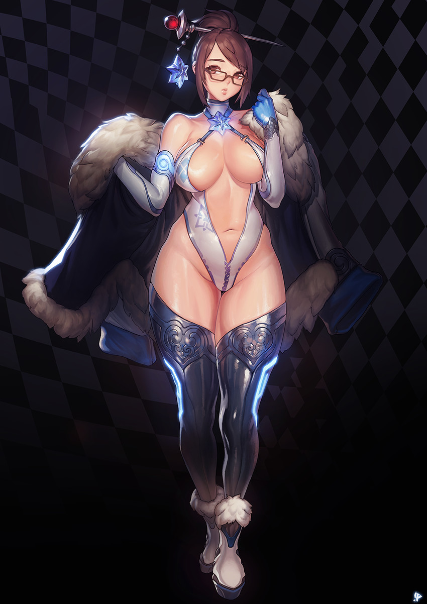 mei (overwatch and 1 more) drawn by instant_ip