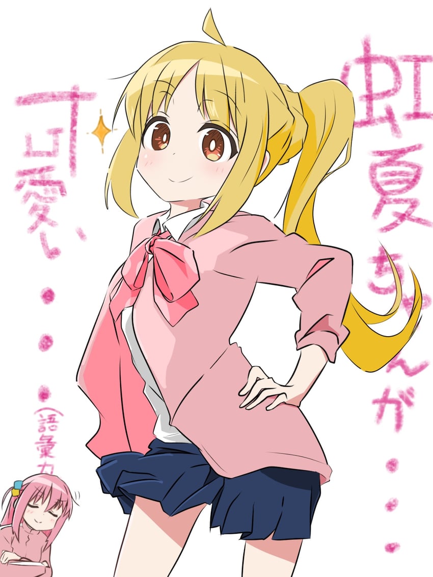 gotoh hitori and ijichi nijika (bocchi the rock!) drawn by rurushu_ki_san