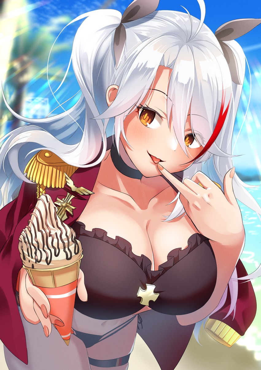 prinz eugen (azur lane) drawn by swepot