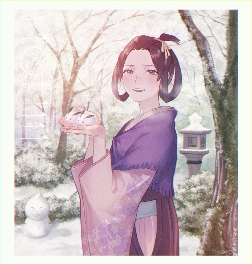 susato mikotoba (ace attorney and 1 more) drawn by amemomism