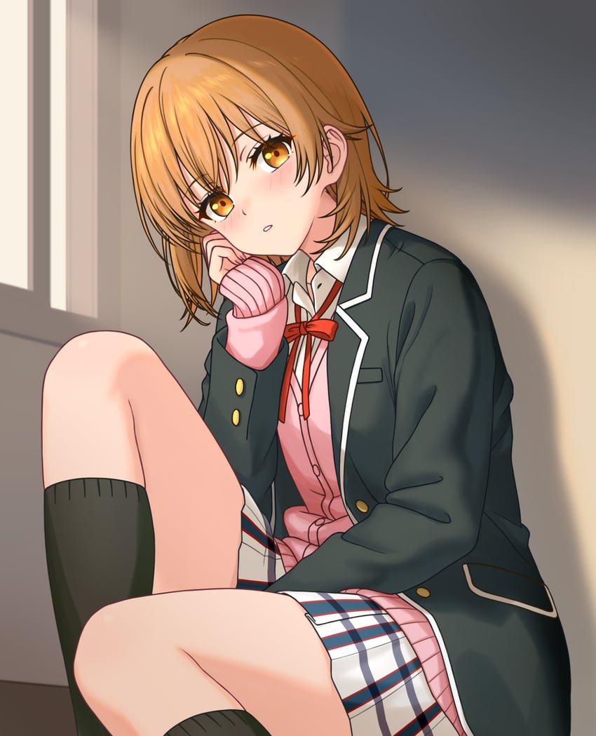 isshiki iroha (yahari ore no seishun lovecome wa machigatteiru.) drawn by feichu_keju