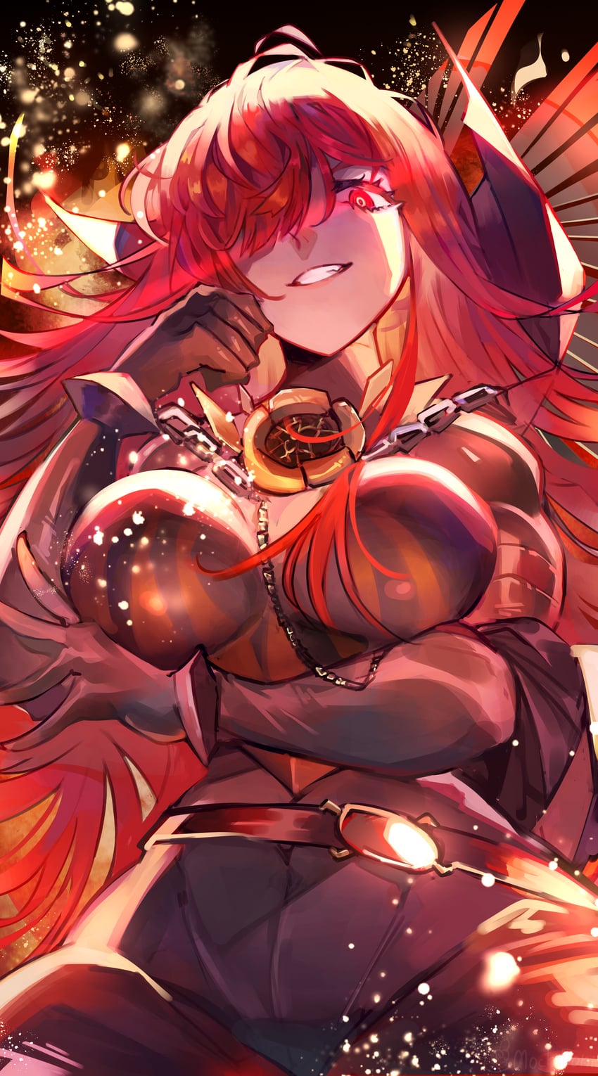 oda nobunaga (fate and 1 more) drawn by mochiboni