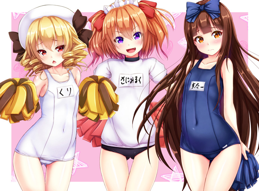 star sapphire, luna child, and sunny milk (touhou) drawn by ebi_193