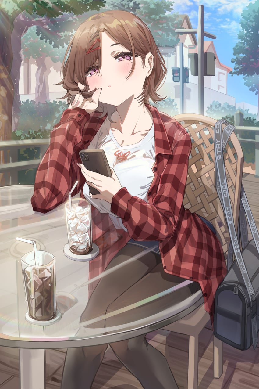 higuchi madoka (idolmaster and 1 more) drawn by applepie_(12711019)