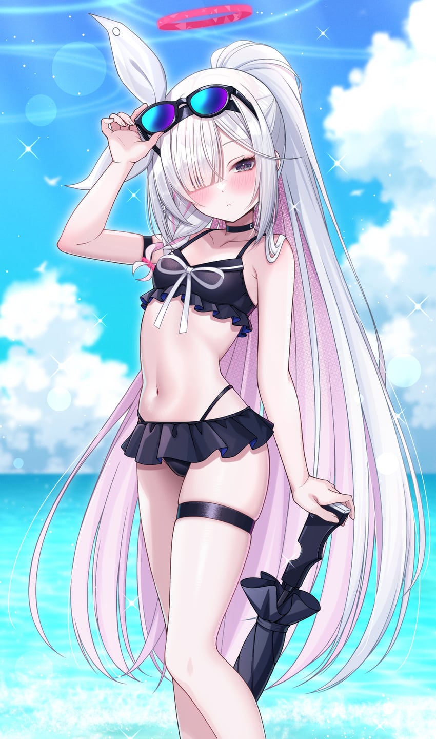 plana (blue archive) drawn by fukemachi