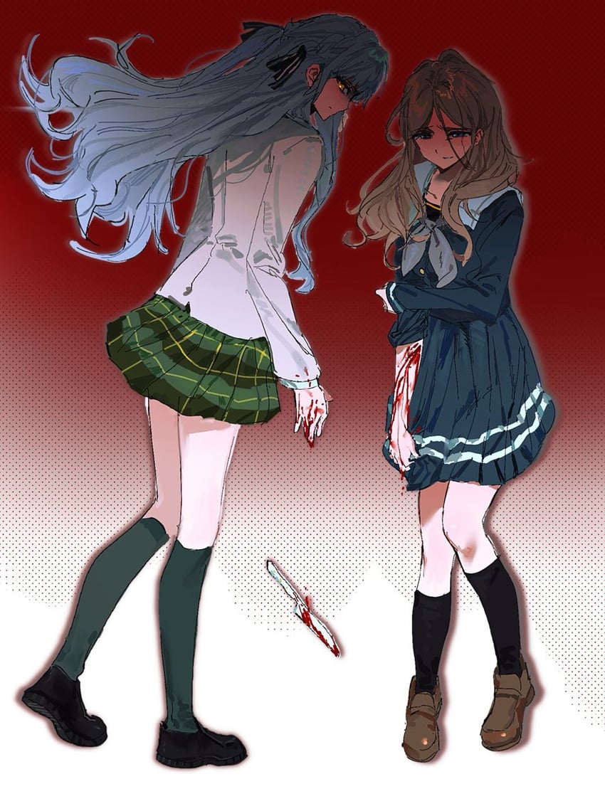 togawa sakiko and nagasaki soyo (bang dream! and 1 more) drawn by qiansefeihe